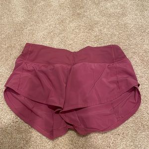 Lululemon pink/purple shorts